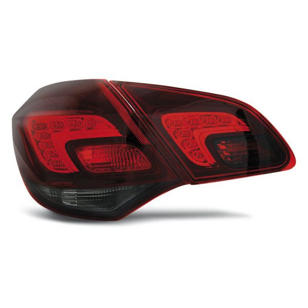 Coppia fari Led posteriori Opel Astra J 2010 Rossi Fume