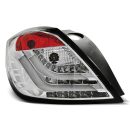 Coppia fari Led posteriori Opel Astra H GTC 3p. 04-09 Chrome