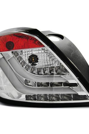 Coppia fari Led posteriori Opel Astra H GTC 3p. 04-09 Chrome