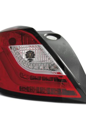 Coppia fari Led Bar posteriori Opel Astra H GTC 3p. 04-09 Rossi e Bianchi