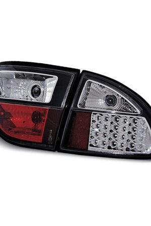 Coppia fari Led posteriori Seat Leon 99-04 Neri