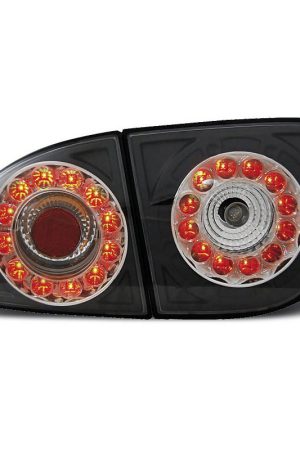 Coppia fari Led posteriori Seat Leon 99-04 Neri