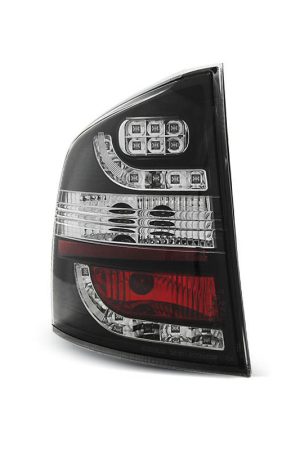 Coppia fari Led posteriori Skoda Octavia II station 04- Neri