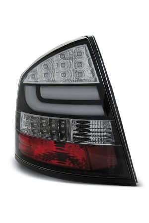 Coppia fari Led Bar posteriori Skoda Octavia II berlina 04- Neri