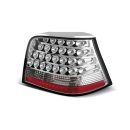 Coppia fari Led posteriori Volkswagen Golf IV 97-03 Chrome