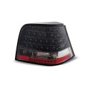 Coppia fari Led posteriori Volkswagen Golf IV 97-03 Neri