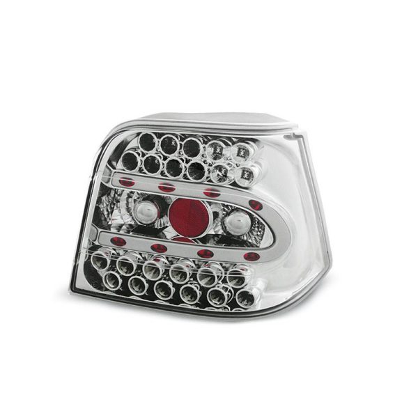 Coppia fari Led posteriori Volkswagen Golf IV 97-03 Chrome