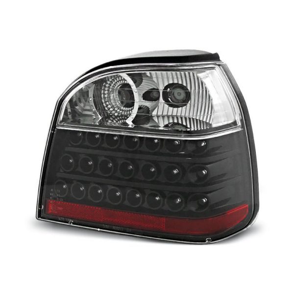 Coppia fari Led posteriori Volkswagen Golf III 91-97 Neri