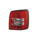 Coppia fari Led posteriori Volkswagen Passat B5 station 96-00 Rossi e Bianchi