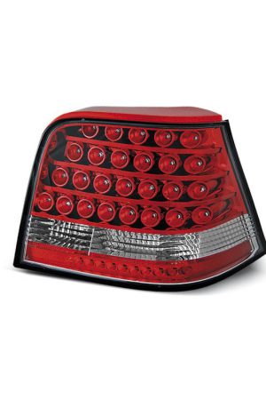 Coppia fari Led posteriori Volkswagen Golf IV 97-03 Rossi