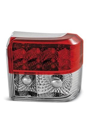 Coppia fari Led posteriori Volkswagen T4 90-03 Rossi e Bianchi