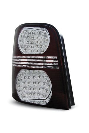 Coppia fari Led posteriori Volkswagen Touran 03-10 Rossi e Bianchi