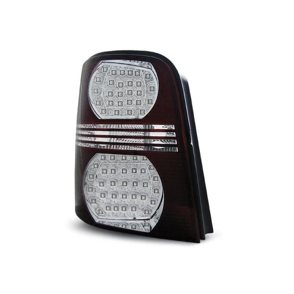 Coppia fari Led posteriori Volkswagen Touran 03-10 Rossi e Bianchi