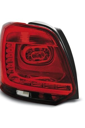 Coppia fari Led posteriori Volkswagen Polo 09-13 Rossi Fume