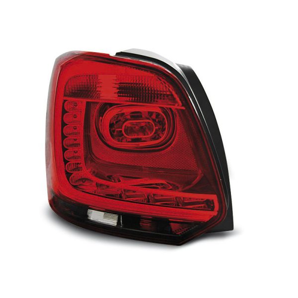 Coppia fari Led posteriori Volkswagen Polo 09-13 Rossi Fume