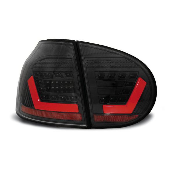 Coppia fari Led Bar posteriori Volkswagen Golf V 03-09 Neri