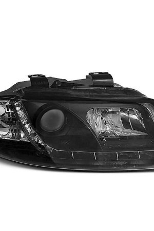 Coppia di fari a Led stile luce diurna Audi A4 B6 00-04