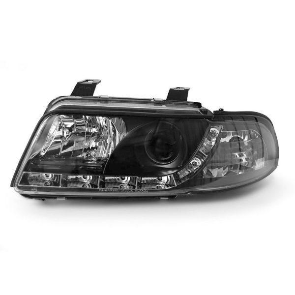 Coppia di fari a Led stile luce diurna Audi A4 B5 99-00