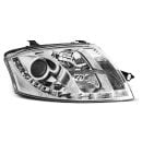 Coppia di fari a Led stile luce diurna Audi TT 8N 98-06 Chrome