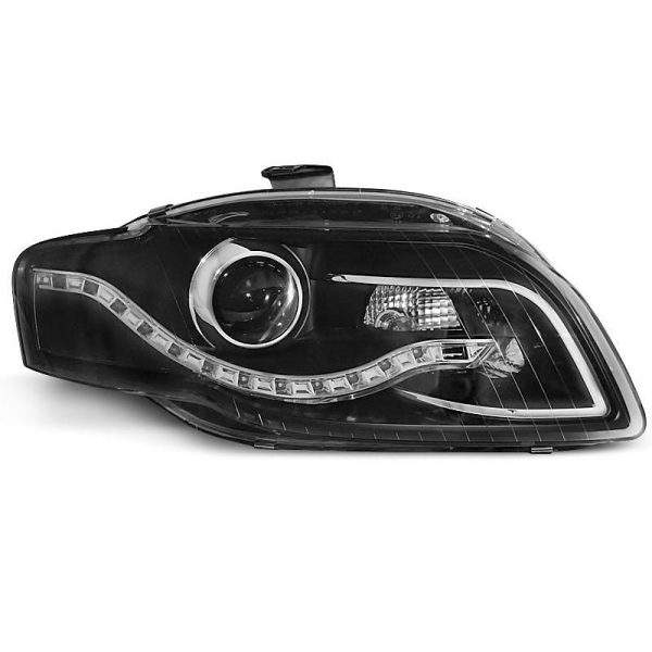 Coppia di fari a Led stile luce diurna Audi A4 B7 04-08