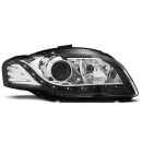 Coppia di fari a Led stile luce diurna Audi A4 B7 04-08