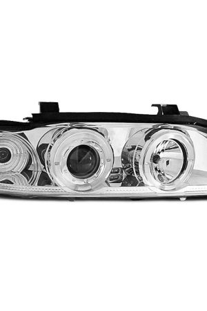 Fari Angel Eyes BMW Serie 5 E39 95-03 Chrome