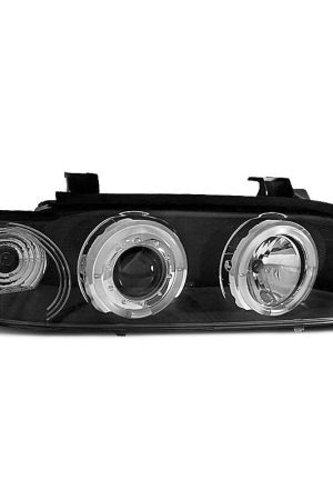 Fari Angel Eyes BMW Serie 5 E39 95-03 Neri