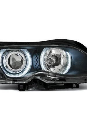 Fari Angel Eyes CCFL BMW Serie 3 E46 01-05 berlina & station