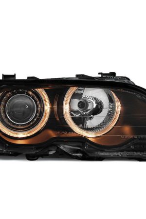 Fari Angel Eyes BMW Serie 3 E46 01-03 Coupe & Cabrio