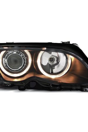 Fari Angel Eyes BMW Serie 3 E46 01-05 berlina & station