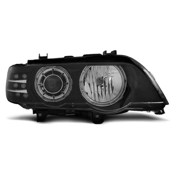 Fari Angel Eyes e Xenon BMW X5 E53 99-03