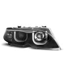 Fari 3D Angel Eyes BMW Serie 3 E46 01-05 berlina & station