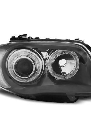 Fari Angel LED Eyes BMW Serie 1 E87-E81 04-07 Neri