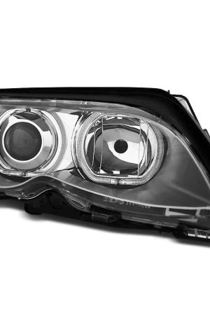 Fari Angel Eyes LED BMW Serie 3 E46 01-05 berlina & station