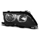 Fari LED Angel Eyes BMW Serie 3 E46 01-05 berlina & station