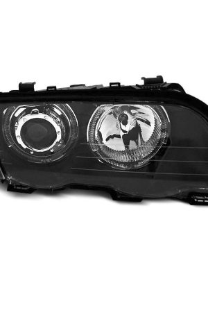 Fari Angel Eyes LED BMW Serie 3 E46 98-01 berlina & station