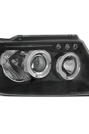 Fari Angel Eyes Chrysler Jeep Grand Cherokee 99-05 Neri