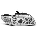 Fari Angel Eyes Chrysler Voyager 96-01 Chrome