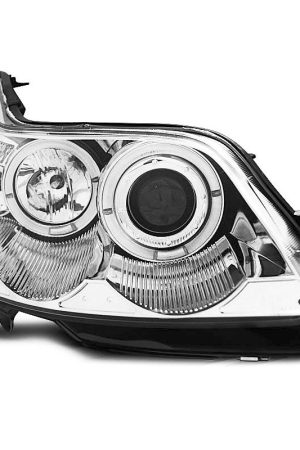 Fari Angel Eyes Citroen C4 04-10 Chrome