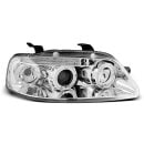 Fari Angel Eyes Chevrolet Aveo 03-06 Chrome