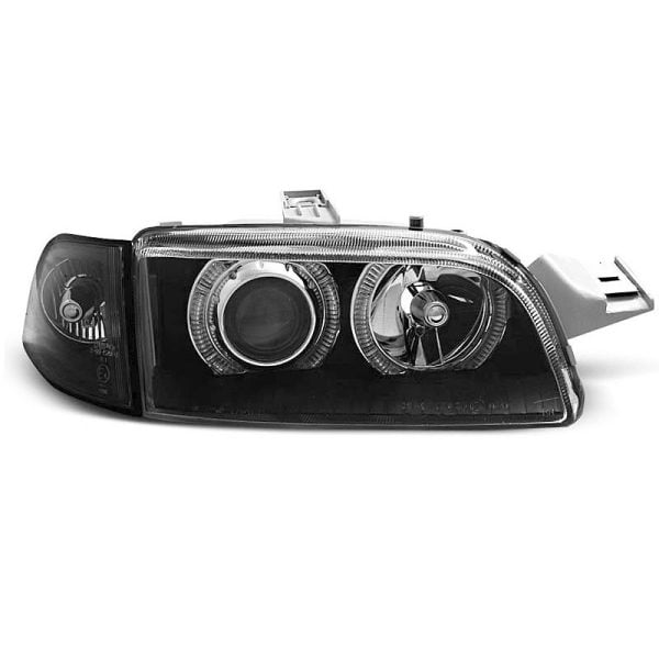 Fari Angel Eyes Fiat Punto I 93-99 Neri