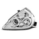 Fari Angel Eyes Ford Ka 96-08 Chrome