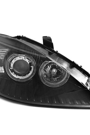 Fari Angel Eyes Ford Focus MK1 98-01 Neri