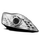 Coppia di fari a Led stile luce diurna Ford Focus MK2 08-10 Chrome