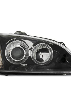 Fari Angel Eyes Ford Focus MK2 04-08 Neri