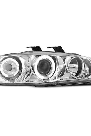 Fari Angel Eyes Honda Civic 5 91-95 Chrome