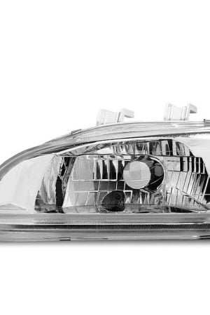 Coppia di fari Design Honda Civic 5 91-95 Chrome