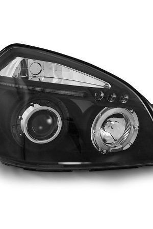 Fari Angel Eyes Hyundai Tucson 04-10 Neri