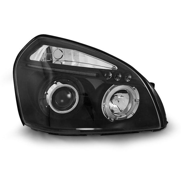 Fari Angel Eyes Hyundai Tucson 04-10 Neri