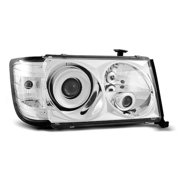 Coppia di fari Design Mercedes W124 85-93 Chrome